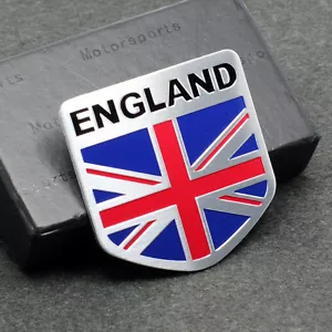 2x England Britain National flag Car Decal Emblem Badge Sticker For Mini Jaguar - Picture 1 of 2