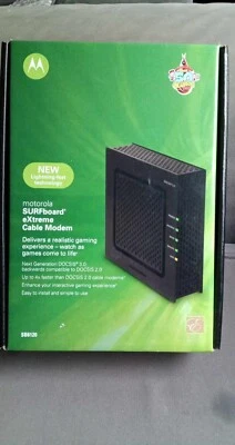 Motorola SB6120 SURFboard DOCSIS 3.0 eXtreme Broadband Cable Modem - Image 1 of 3