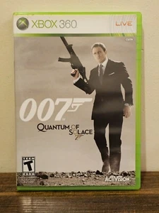 James Bond 007: Quantum of Solace (Microsoft Xbox 360) con manuale - Foto 1 di 5