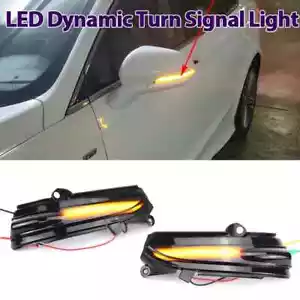2x Segnale di svolta luci specchietti laterali sequenziali per Ford Fusion Mondeo MK5 2014-2019 - Foto 1 di 19