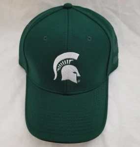 NCAA Michigan State Spartans Mütze grün verstellbarer Riemen bestickt - Bild 1 von 5