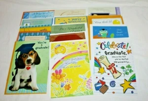 Lot of 14 Graduation Cards Kids Men Women K Jr High High School College Graduate - Picture 1 of 3