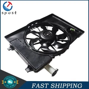 Fit For 2017 2018 Hyundai Radiator AC Condenser Cooling Fan Assembly HY3115156 - Picture 1 of 7