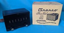Granco 1950's FM Tube Radio Music Hall 610E + Box