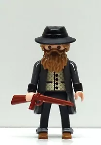 REVOLVERHELD OUTLAW COWBOY D PLAYMOBIL zu Mantel Sporen Western Custom - RAR ! - Picture 1 of 5