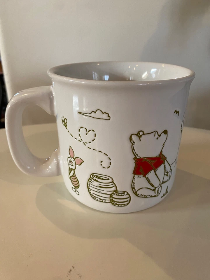 Winnie the Pooh Disney Ceramic Artisan Pottery Mug Eeyore Tigger Piglet