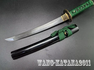 Espada Corta Japonesa Hecha a Mano 20" Damasco Doblada Acero Afilado Samurai Tanto - Imagen 1 de 9