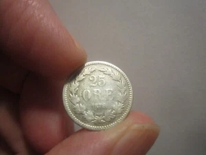 1878 SWEDEN 25 ORE - Picture 1 of 3