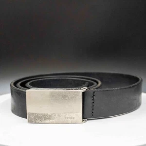 Cinturón de cuero vintage Next para hombre negro talla M 32-35 - Imagen 1 de 5