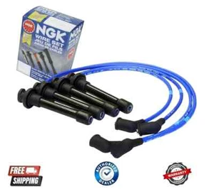 NEW NGK 8028 Spark Plug Wires Set 4 for Civic Honda Accord Isuzu Oasis Acura CL - Picture 1 of 1