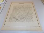 1875 Antique Map  / Harrison Co, Oh  / German Township Ohio