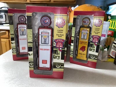 Red Crown Gas Pump. Limited Edition Die Cast Collector’s Bank Crown Premiums - Image 1 of 4