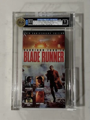 Blade Runner (1992, VHS) IGS 8.5/9 MINT 10th Anniversary Edition  - Watermark - Image 1 of 4