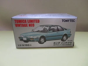 TOMY TEC Tomica Limited Vintage Neo LV-N193b 1/64 Honda Integra XSi Light Blue - Picture 1 of 1