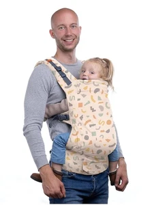Toddler Carrier with Extra Wide Seat, 100% Cotton Toddler Carrying Backpack S... - Picture 1 of 7