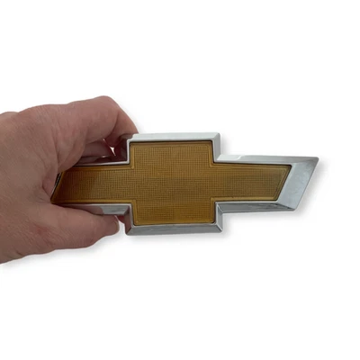 Logotipo emblema tampa traseira dourada para Chevy Spark 2016 2017 2018 2019-2022 - Imagem 1 de 4