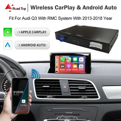 Wireless Carplay Retrofit Multimedia Kit for Audi Q3 A1 RMC 2013-2018 Mirrorlink - Image 1 of 4