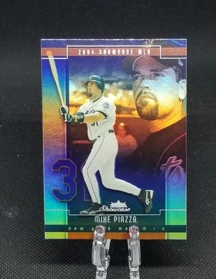 2004 Fleer Showcase Mike Piazza #77 - New York Mets  - Image 1 of 2