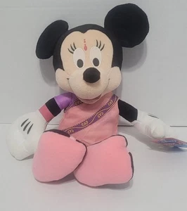 Minnie Mouse 14 Zoll Plüsch Sega Around The World Serie 9 Indien Outfit Sari - Bild 1 von 7