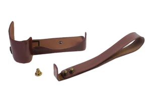 Half Shell Camera Case Nikon P1000 Pouch Leatherette Coffee CC1817c - Picture 1 of 1