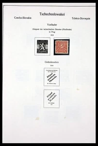 Lote 29716 Colección de sellos usados Checoslovaquia 1918-1974 en álbum Schaubek. - Imagen 1 de 10