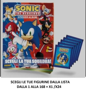 FIGURINE SONIC THE HEDGEHOG PANINI 2024 NUOVE 1/168 - X1/X24 SCEGLI DALLA LISTA - Imagen 1 de 169