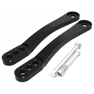 4" Rear Suspension Lowering Drop Links Kit Black For KAWASAKI ZX14 ZX14R ZZR1400 - Picture 1 of 6
