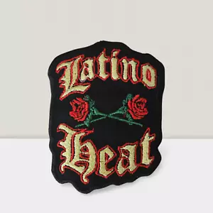 Latino Heat gestickter Aufnäher - Eddie Guerrero Tribute; Latino Heat bestickt - Bild 1 von 1