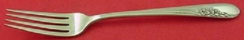 Обеденная вилка Blossom Time от International из чистого серебра 7 1/2 дюйма столовые приборы - Изображение 1 из 1