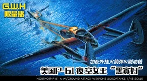 Great Wall 1/48 S4807 Northrop P-61A w/Ground Attack weapons & Droptanks HOTSALE - Picture 1 of 1