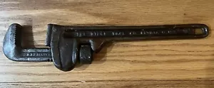 Chiave a tubo vintage RIDGID regolabile 10" - funzionante, attrezzi manuali - Foto 1 di 9