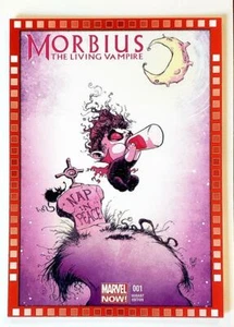 2013 UPPER DECK Marvel Now! MORBIUS THE LIVING VAMPIRE #1 VARIANT #117-SY HOT🔥 - Picture 1 of 2