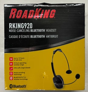 RoadKing "RKING920" Noise-Canceling Bluetooth Headset - Photo 1 sur 5