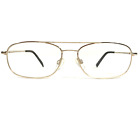 Montures de lunettes Wrangler cowboy GLD or brillant rectangulaire western 57-16-145