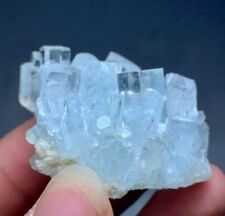 220 CTS Terminated Aquamarine Crystal Bunch From Pakistan