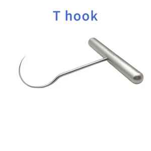 Gancho distractor ortopédico tipo T gancho de elevación ósea retractor de acero inoxidable - Imagen 1 de 7