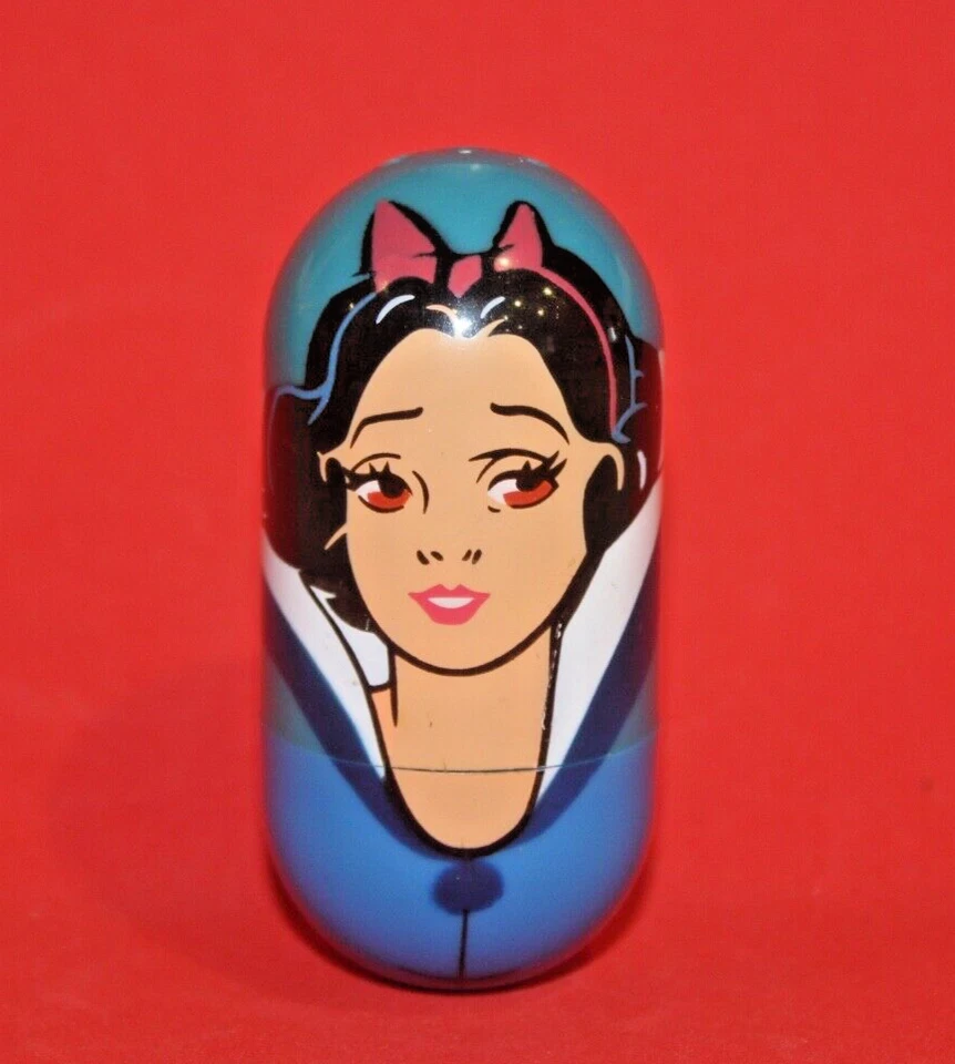 De colección 2005 Blancanieves Kelloggs Weeble Wobbler Beanz #20 Princesa Disney/Pixar Foto 1 de 4