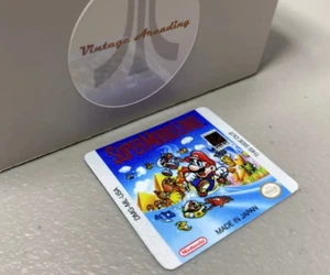 Etiqueta de repuesto Super Mario Land (Nintendo Game Boy) - Imagen 1 de 1