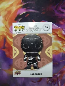 2023 Upper Deck Funko Marvel Infinity Saga KARCILIUS Silver Platinum #53 HTF - Picture 1 of 3