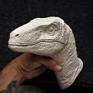 raptor bust Jurassic park raptor prop Stan Winston creation...... L@@K - Picture 1 of 7