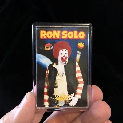 Ron Solo 磁铁! 适用于冰箱 手工制作 2.75x1.75 英寸 星球大战,麦当劳 — 第 1/3 张图片