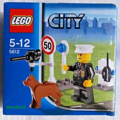 Lego 5612 Town City Oficial de Policía y Perro Policía - 21 Piezas Foto 1 de 4