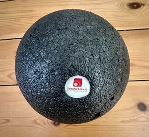 Liebscher Bracht großer Faszienball in schwarz mit Gebrauchsspuren - Bild 1 von 2
