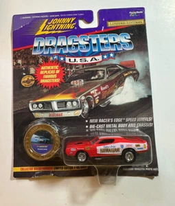 JOHNNY LIGHTNING 1:64 DRAGSTERS U.S.A. ROLAND LEONG '71 HAWAIIAN (RED) NHRA T26 - Picture 1 of 9