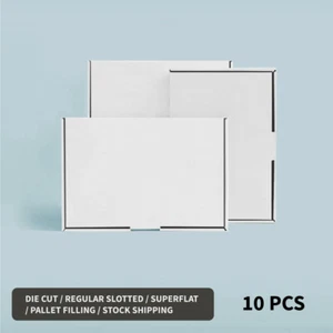 10x Mailing Box Cardboard Shipping Packing Mailer Parcel Small Medium Large - Picture 1 of 49