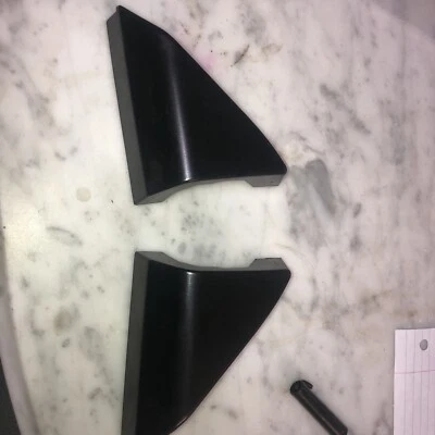 1990-1994 Plymouth láser interior puerta negra espejo eléctrico moldura LH RH D34 Foto 1 de 4