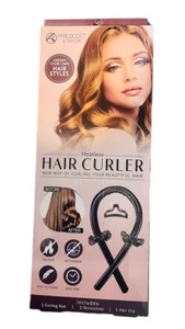 Brand New Heatless Hair Curler With Curler Two Scrunchies And One Clip In Box - Picture 1 of 3