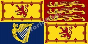 Scotland Royal Flag 3X5FT Duke of Edinburgh Rothesay Earl of Strathearn Princess