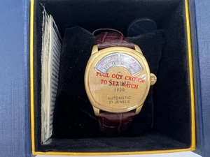 t810 Stauer Jump Hour Wrist Watch - Picture 1 of 9