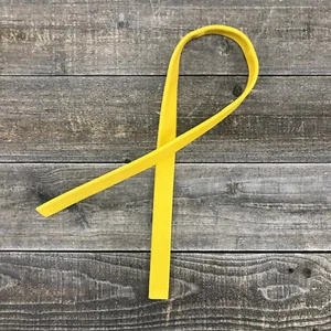 Empuñaduras de rienda, goma 1" x 36" - por par AMARILLO - Imagen 1 de 2